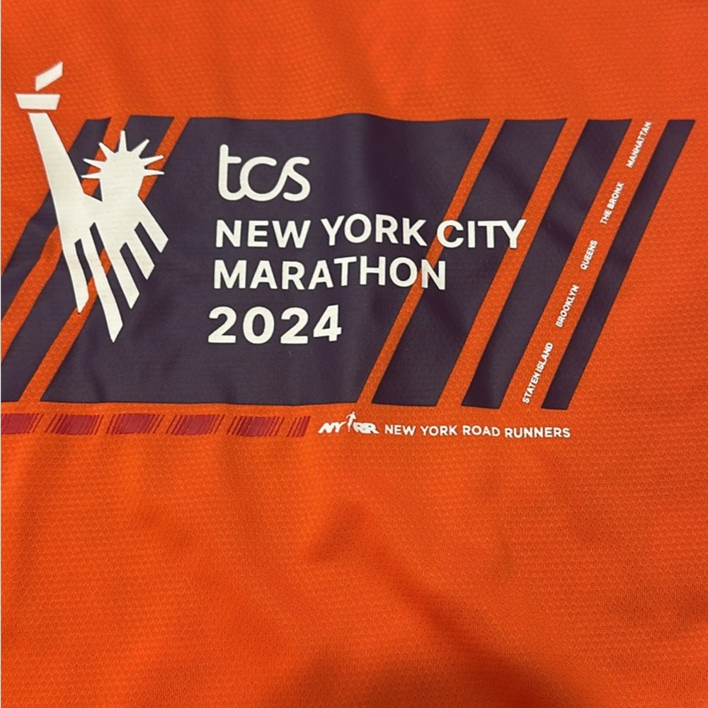 New Balance Men's Orange Athletic Shirt